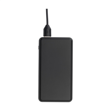 Logotrade liikelahja mainoslahja kuva: Boru Bamboo RCS kierrätetty ABS Powerbank langaton laturi