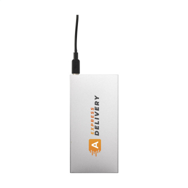 Logo trade liikelahjat tuotekuva: Tecco GRS Kierrätetty Alu Powerbank 5000 ulkoinen laturi
