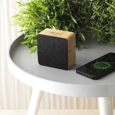 Logo trade liikelahjat mainoslahjat kuva: Sonido 5W Bamboo langaton kaiutin