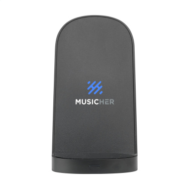 Logotrade mainostuotet kuva: Triple-Up RCS kierrätetty ABS-langaton latausteline