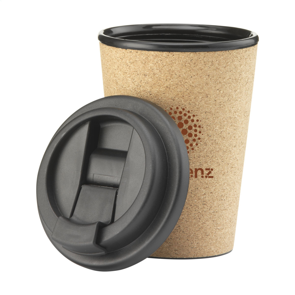 Logotrade liikelahjat kuva: Attea Cork 350 ml kahvikuppi