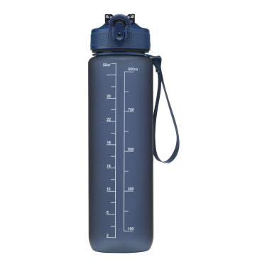 Logo trade mainostuote kuva: AquaSport GRS kierrätetty vesipullo 1000 ml