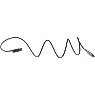 Logo trade liikelahjat tuotekuva: SCX.design C52 100 W:n rPET-muovista valmistettu magneettinen ultranopea 4-in-1-latauskaapeli 