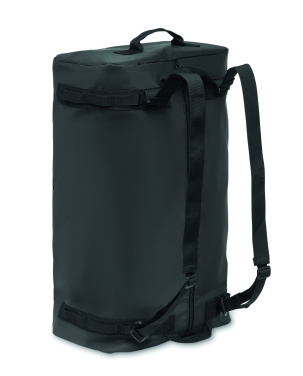 Logo trade mainoslahja ja liikelahja tuotekuva: Duffelilaukku pressukankaasta