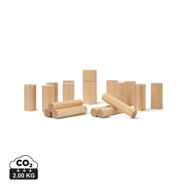 Logotrade mainostuotet kuva: VINGA Kubb-minikeilapeli