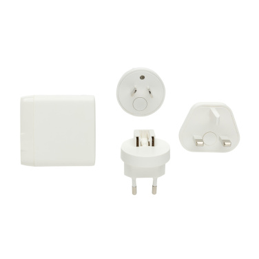 Logotrade mainoslahjat ja liikelahjat tuotekuva: TravelCharge Pro RCS -matkalaturi USB C:llä