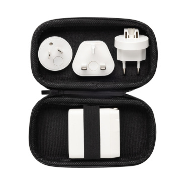 Logotrade mainoslahja ja liikelahja kuva: TravelCharge Pro RCS -matkalaturi USB C:llä