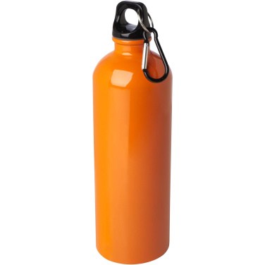 Logo trade mainoslahjat ja liikelahjat kuva: Oregon 750 ml:n RCS-sertifioitu, yksiseinämäinen, ruostumattomasta teräksestä valmistettu vesipullo jousihaalla