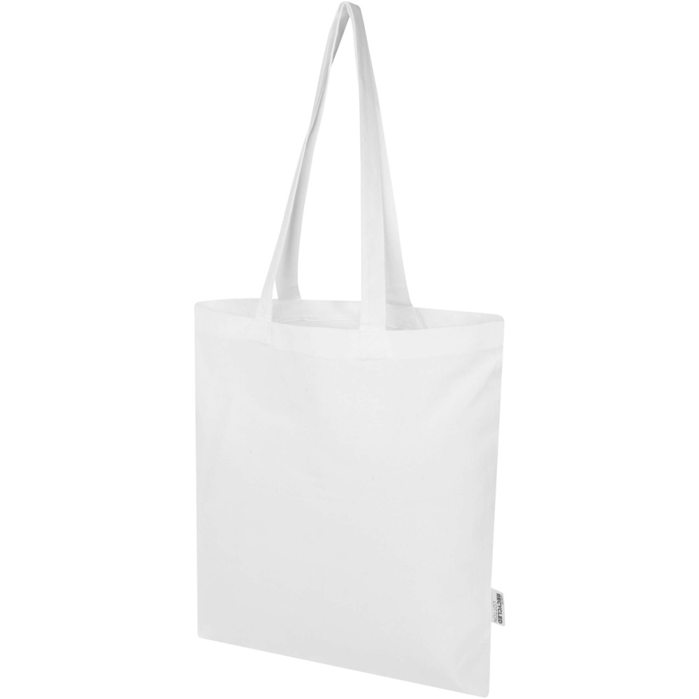 Logotrade mainoslahja ja liikelahja kuva: Madras Blend 140 g/m²:n GRS-kierrätetystä puuvillasta valmistettu 7 l:n kassi