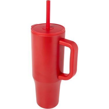 Logotrade liikelahjat kuva: Brady 900 ml:n RCS-sertifioitu eristetty juomamuki silikonipillillä