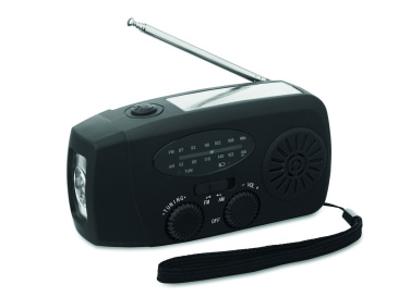 Logotrade mainoslahjat kuva: Radio LED-taskulampulla