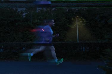 Logotrade mainoslahjat ja liikelahjat tuotekuva: Lumi Sprint RCS rplastic LED-ladattava juoksulamppu