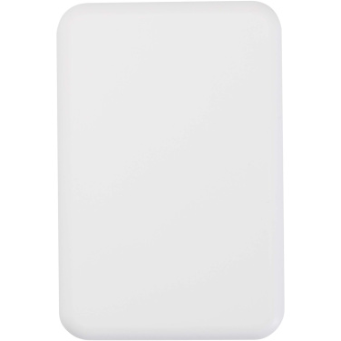 Logo trade mainoslahja kuva: Acrab 5 000 mAh:n ja 15 W:n magneettinen langaton varavirtalähde, jossa 20 W:n PD – valmistettu kierrätetystä muovista