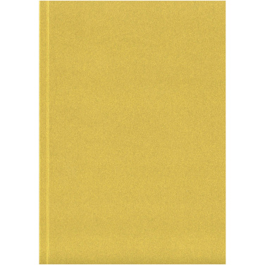 Logo trade mainostuote kuva: Novella Austen muistivihko, metallinvärinen, pehmeäkantinen, A5-koko – 100 arkkia
