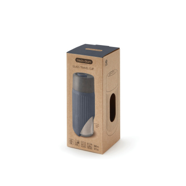 Logotrade liikelahjat kuva: Black+Blum lasinen matkakuppi 340 ml