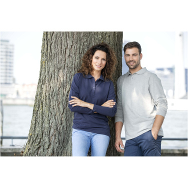 Logo trade mainoslahjat tuotekuva: Oakville miesten pitkähihainen pikeepaita