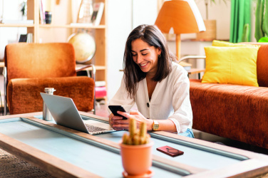 Logotrade mainoslahja tuotekuva: Langattoman laturin virtapankki