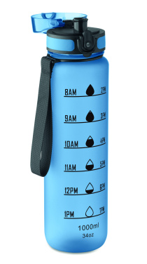 Logo trade mainoslahja ja liikelahja tuotekuva: Vesipullo sport RPET 1L