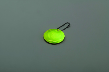 Logotrade mainoslahja ja liikelahja kuva: Pyöreä heijastava avaimenperä