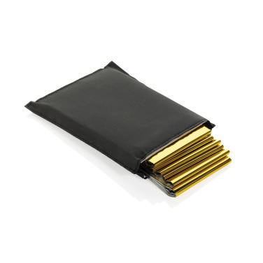 Logotrade mainostuote tuotekuva: Solra hätäpeite RCS-kierrätetystä RPET-pussissa