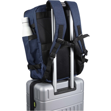 Logo trade liikelahja kuva: Libra 17" GRS-kierrätetty käsimatkatavarareppu, 25 L