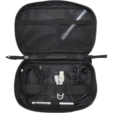 Logotrade liikelahjat kuva: Resi Plus GRS-kierrätetty tekniikkapussi, 1 L