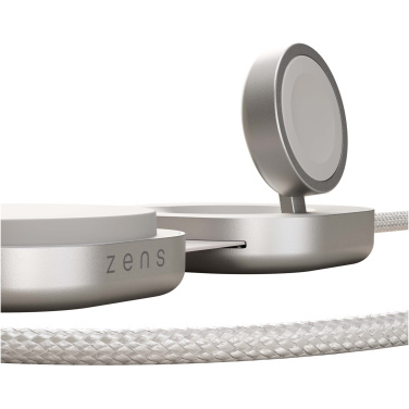 Logotrade liikelahja mainoslahja kuva: Zens Pro 3 140 W:n USB-C 3-in-1 -latauskaapeli