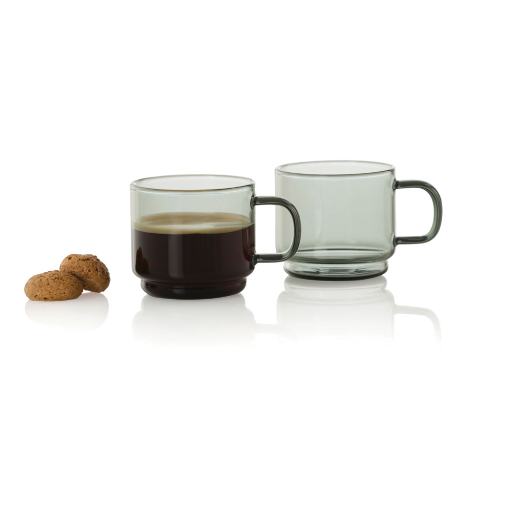 Logotrade mainostuotet kuva: AdHoc Impact -espressokupit 70 ml, 2 kpl:n sarja