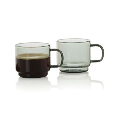 Logotrade liikelahja mainoslahja kuva: AdHoc Impact -espressokupit 70 ml, 2 kpl:n sarja