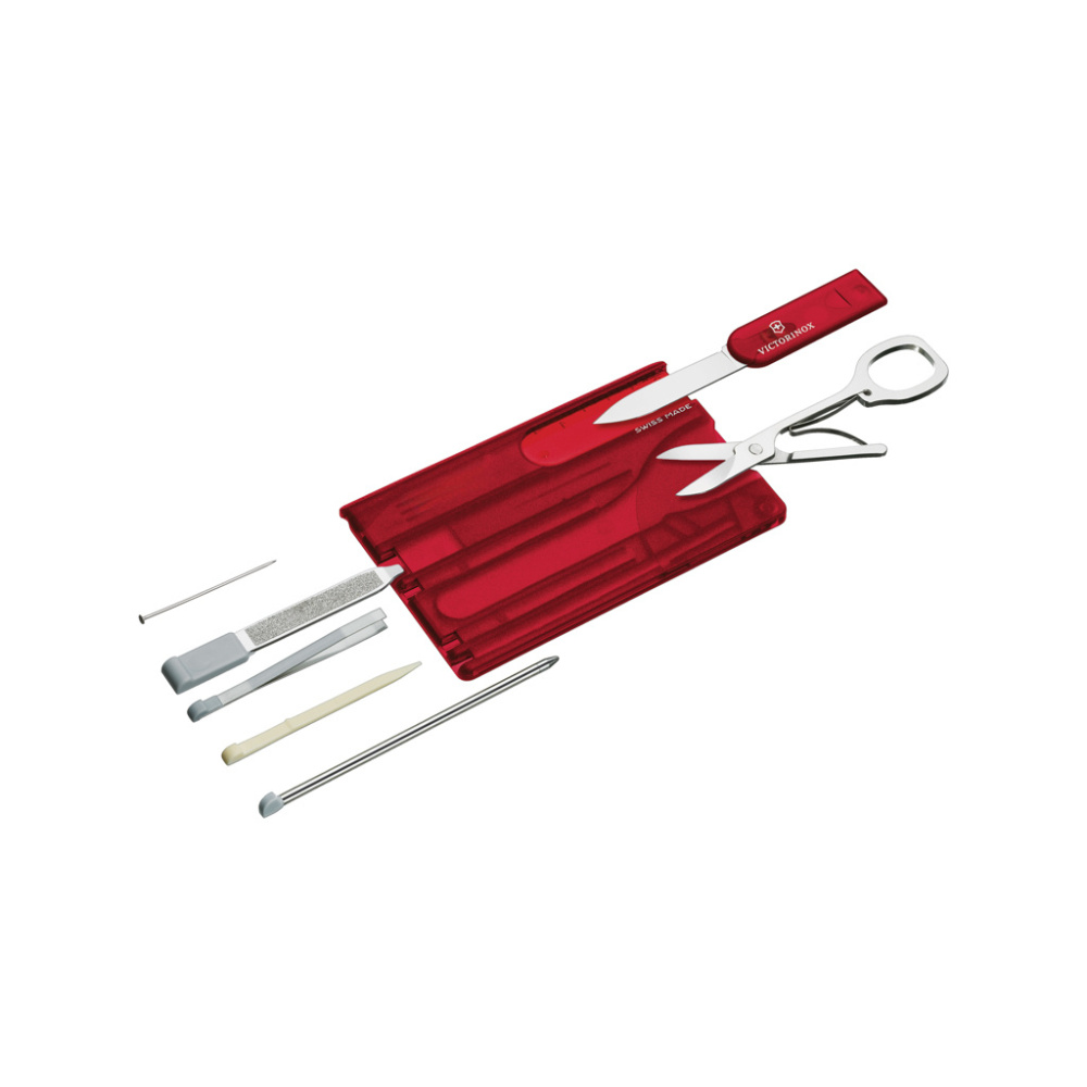 Logotrade mainostuote tuotekuva: VICTORINOX Swiss Card Classic, 10 toimintoa