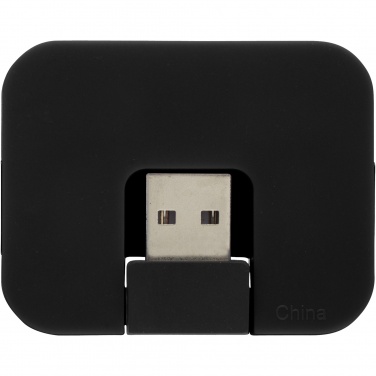 Logotrade reklaminės dovanos nuotrauka: Gaia 4 prievadų USB šakotuvas