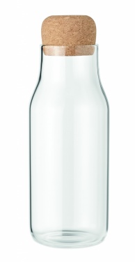 Logotrade reklaminiai produktai nuotrauka: Stiklinio buteliuko kamštinis dangtelis 600 ml