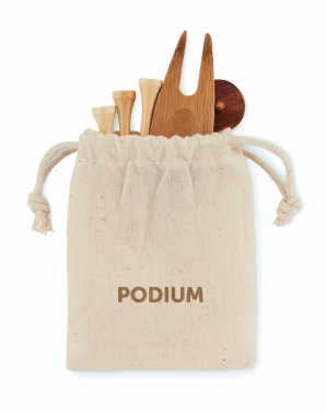 Logotrade verslo dovanos nuotrauka: Golfo aksesuarų rinkinys maišelyje