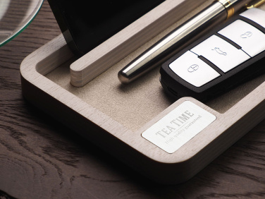 Logotrade firminės dovanos nuotrauka: Medinis rašomojo stalo organizatorius 1818121