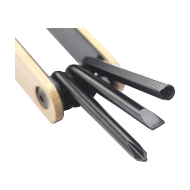Logotrade dovana nuotrauka: Bamboo Black Tool daugiafunkcis įrankis