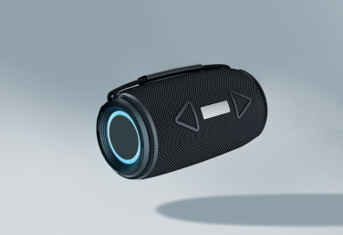 Logotrade firminės dovanos nuotrauka: „Prisma RCS“ perdirbto plastiko IPX 4 vandeniui atsparus 16 W garsiakalbis