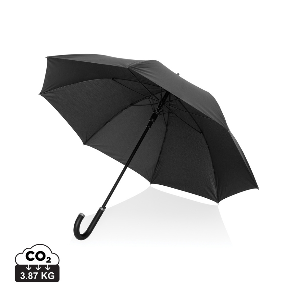 Logotrade dovana nuotrauka: „Swiss Peak Vero Aware™ RPET 25“ skėtis su prabangia rankena