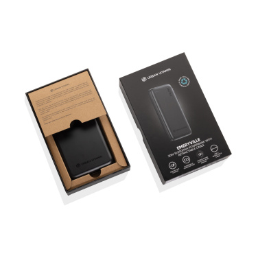 Logotrade reklaminės dovanos nuotrauka: Miesto vitaminas Emeryville 20W 10.000mAh išorinė baterija