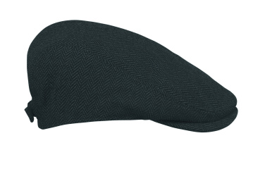 Logotrade reklaminiai produktai nuotrauka: „Newsboy“ plokščia kepurė 335 gr/m²