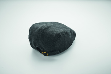 Logotrade dovana nuotrauka: „Newsboy“ plokščia kepurė 335 gr/m²