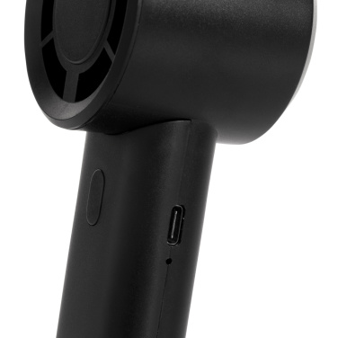 Logotrade reklaminės dovanos nuotrauka: „Twist RCS“ nešiojamas įkraunamas ventiliatorius iš perdirbto plastiko