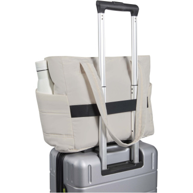 Logotrade reklaminės dovanos nuotrauka: Pūstas 15,6 colio GRS perdirbto nešiojamojo kompiuterio krepšys, 18 l