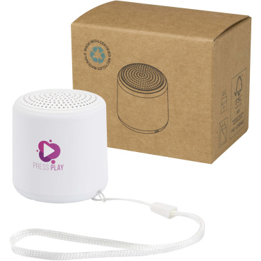 Logotrade dovana nuotrauka: „Velkis“ 3 W perdirbto plastiko belaidis „Bluetooth®“ garsiakalbis