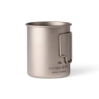 Logotrade verslo dovanos nuotrauka: „Nordic Drift Trail Ultra Light Titanium“ 450 ml puodelis