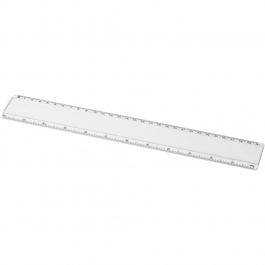 Logotrade logo dāvanas foto: Ellison 30 cm plastmasas ieliktņa lineāls