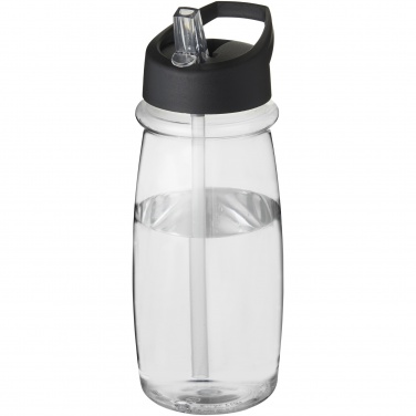 Logotrade korporatīvās dāvanas foto: Sporta pudele H2O Active® Pulse 600 ml snīpi ar vāku