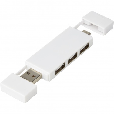 Logotrade ziemassvētku dāvanas foto: Mulan duālais USB 2.0 centrmezgls