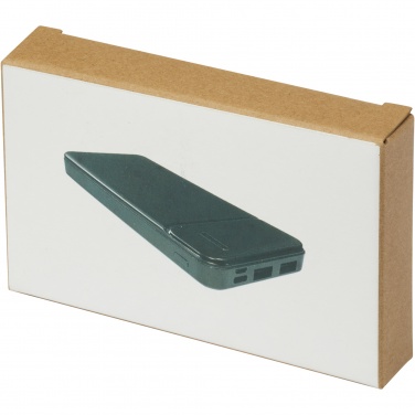 Logotrade Ideja dāvanas foto: Lop 10 000 mAh otrreizēji pārstrādāta plastmasas barošanas banka 