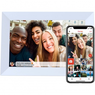 Logotrade dāvanas foto: Prixton Prado 10" Frameo wifi digitālais foto rāmis