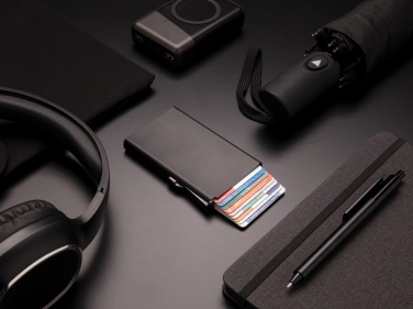 Logotrade Ideja dāvanas foto: Standarta alumīnija RFID kartes turētājs